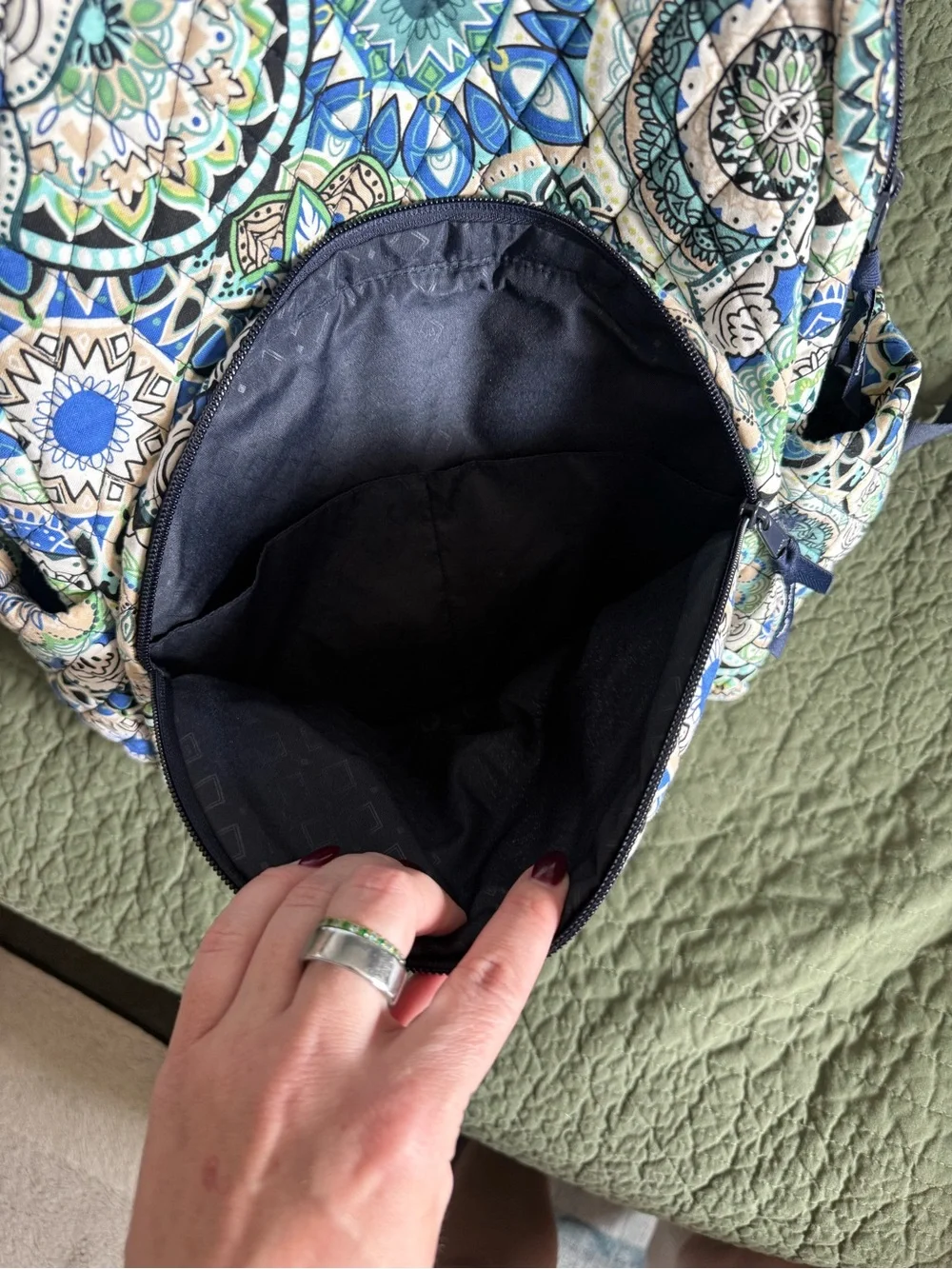 Vera Bradley cotton essential backpack - NWOT
